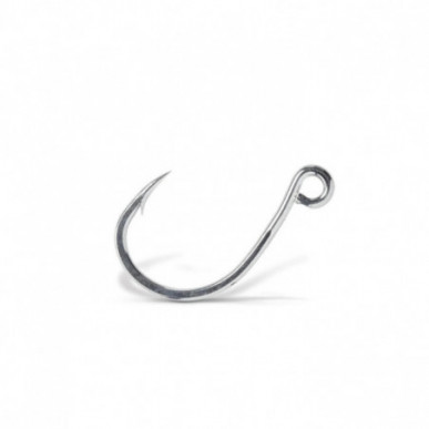 VMC Inline Einzelhaken 7266 verzinnt Kunstköder Haken Größen 1/0 -10/0 Inliner