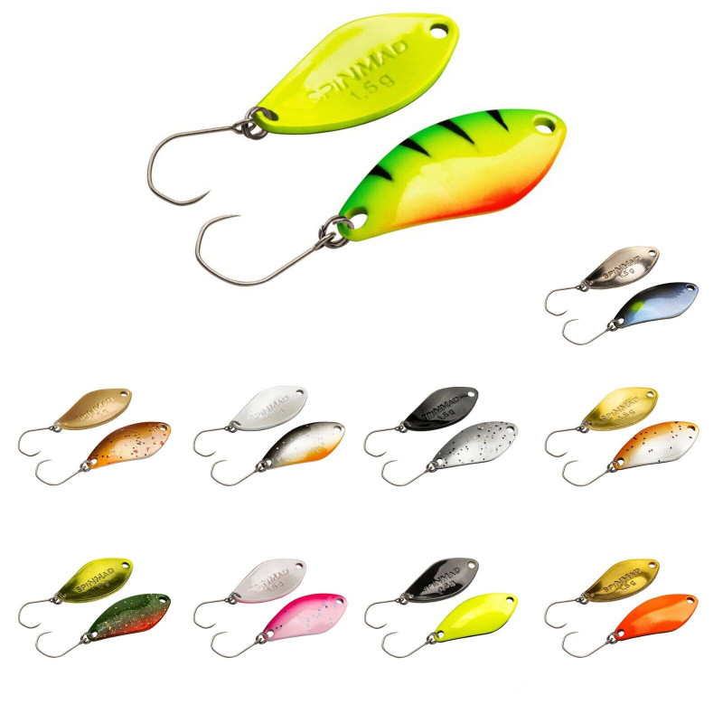 Lieblingsköder Spinmad Spoon Forellenspoon Troutspoon Blinker Forelle 1,5g-3,5g