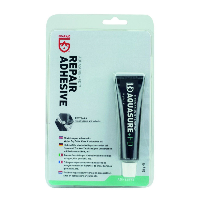 Gear Aid Aquasure Kleber 28 Gramm Tube Urethan Reparaturkleber Wathose Neopren