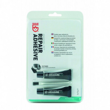 Gear Aid Aquasure-Kleber 2x 7 Gramm Tube Urethan Reparaturkleber Wathosen NEO
