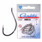 Gamakatsu Worm 39 Hook Black Gr. 1 2 3 4 Wurmhaken Haken mit Öhr Dropshot Hook
