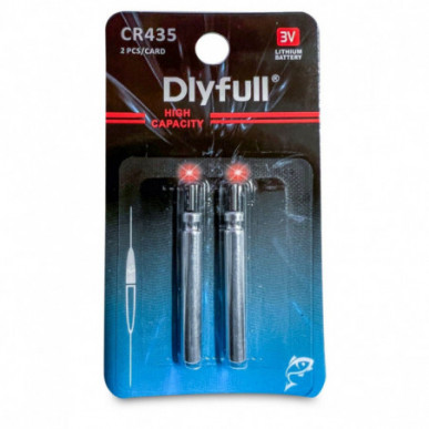 2 CR435 3V Lithium Batterie Yad LED Posen Ersatzbatterie Stabbatterie Pose