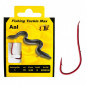 FTM Aal Haken Rot gebunden 70 cm alle Größen Grundangeln Aalhaken Wurmhaken FTM Aal Haken Rot gebunden 70 cm alle Größen Grundangeln Aalhaken Wurmhaken