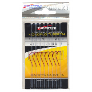 FTM Tubertini Serie 22 Haken ROT alle Größen Größen Forellenhaken Forelle Trout