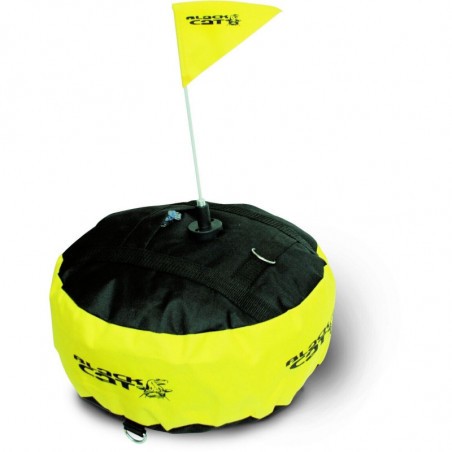 Black Cat Marker Boje schwarz Wallerboje Markerboje Welsfischen Welsangeln