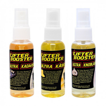 FTM Lifter Booster Ultra Spray 50 ml Forellenlockstoff Aromaspray Lifter Lures