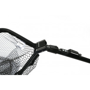 Paladin Profi Kescher Black Net Smart 160cm Teleskop Forelle Barsch Gummiert