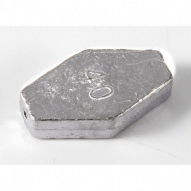 Paladin Blei Sechskantblei Sargblei Laufblei 10-100g Grundblei mit Loch Gewicht