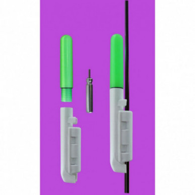 JENZI LED Knicklicht Tip Light Bissanzeiger Nachtangeln Rod Rute Hell Rot Grün