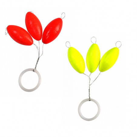 FTM Trout Pilotkugeln oval Forellen Schwimmer Auftriebskörper Forellenangeln