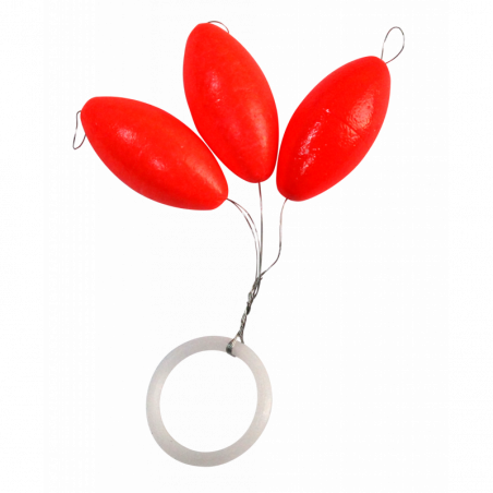 FTM Trout Pilotkugeln oval Forellen Schwimmer Auftriebskörper Forellenangeln