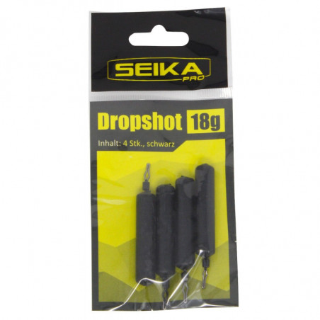 FTM Seika Pro Dropshot Blei Schwarz Zander Barsch Gewicht Sinker