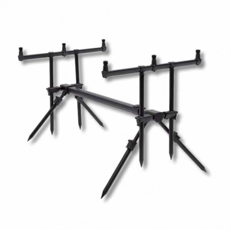 Behr Alu Rod Pod Buzzer Bar 3 Ruten Rutenhalter ausziehbar Rodpod Halter Günstig