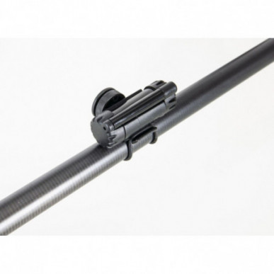 Saenger Mini Clip On Bite Alarm Ton Bissanzeiger Angelrute LED Blau Rot