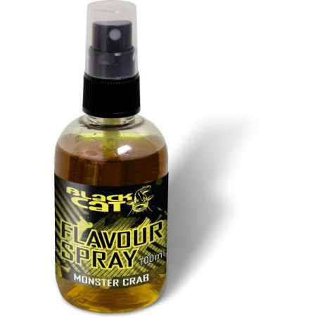 Black Cat Flavour Spray 100ml Lockstoff Waller Wels calamaris Worm Crab Cadaver