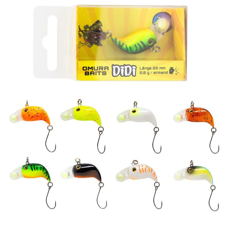 FTM Wobbler Omura DIDI Forelle 2,6g Forellenwobbler Vibration Trout UV Sinkend FTM Wobbler Omura DIDI Forelle 2,6g Forellenwobbler Vibration Trout UV Sinkend