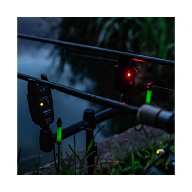 Korum Kbi-R 3-Rod Alarm Presentation Set Bissanzeigerset Funkset Bite-Alarm