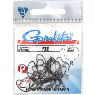 Gamakatsu F22 Fliegenhaken Hooks 25 Haken Fliegenbinden Japan Fliegenfischen