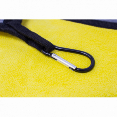 FTM Angel Handtuch Karabiner Angeltuch Angelhandtuch Tuch