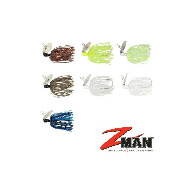 Z-Man 7.0G CHATTERBAIT MINI Skirted Jig Köder Zander Barsch Hecht große Auswahl