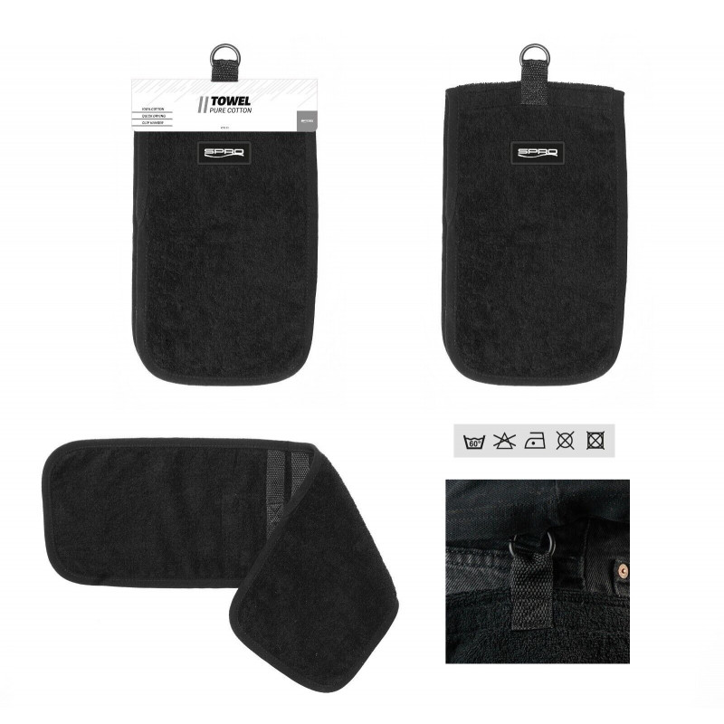 Spro Towel Angel Tuch Handtuch Clip Baumwolle Angeltuch Outdoot Spro Towel Angel Tuch Handtuch Clip Baumwolle Angeltuch Outdoot