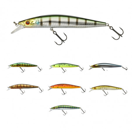 Gunki Gamera Slim 128 SP Wobbler 12,9g Suspending Barsch Zander Hecht Köder