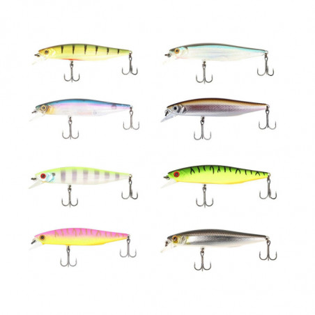 Bassday Mogul Minnow 88SP Dart Suspending Wobbler 8,8cm Tiefe ca.1m Zander Hecht