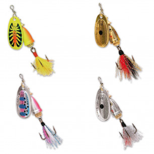 Blue Fox Vibrax Foxtail Spinner Kunstköder Barsch Hecht Spinnerbait Blinker