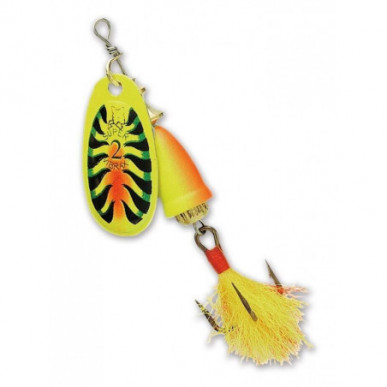 Blue Fox Vibrax Foxtail Spinner Kunstköder Barsch Hecht Spinnerbait Blinker