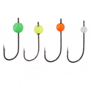 Balzer Trout Attack Collector Haken Tungsten Jig Kopf Gr. 6 8 Forelle UV Trout