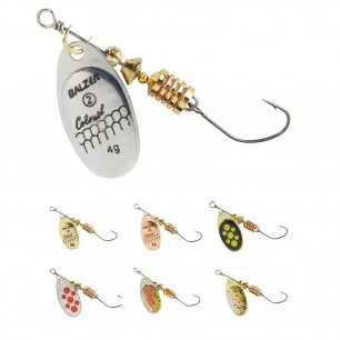 Balzer Colonel Z Spinner Einzelhaken 1,5g 3g 4g 6g Alle Farben Forellenköder