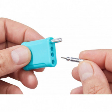 Balzer USB Ladegerät inkl 2 Wiederaufladbare Batterien AKKU CR425 3V Batterie