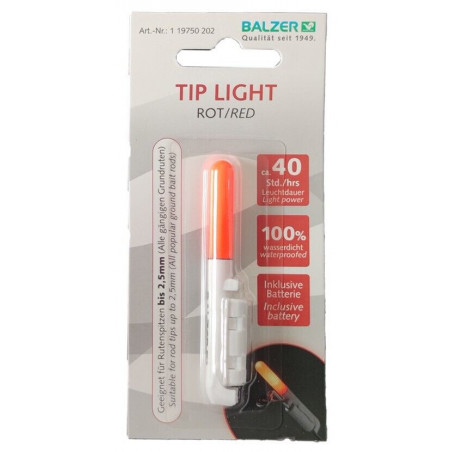 Balzer Tip Light Smart Grün Rot Spitzenlicht Rod Stick Rutenlicht Nachtangeln