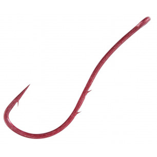 Owner Aalhaken Rot Aal Wurm 53118 Gr. 8-12 Öhrhaken Brasse Friedfisch Haken