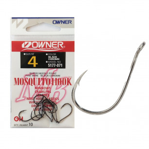 Owner Mosquito Hook Finesse Drop Shot Öhr Haken Gr. 1 2 4 6 8 10 1/0 2/0 Japan