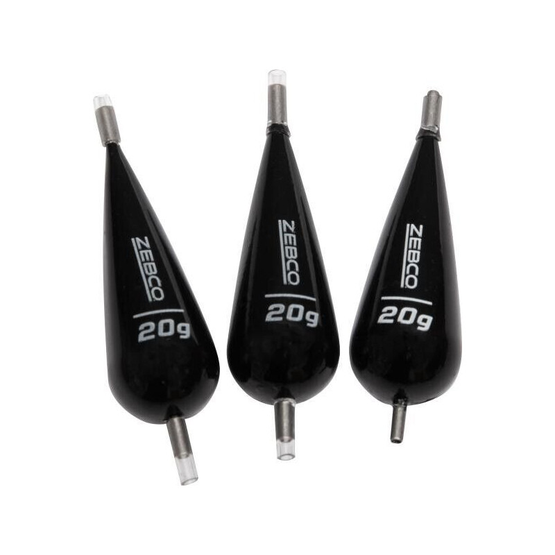 Zebco Sinker Lead Free Gewicht Hechtposen Laufblei Hecht Raubfisch 3 Stück