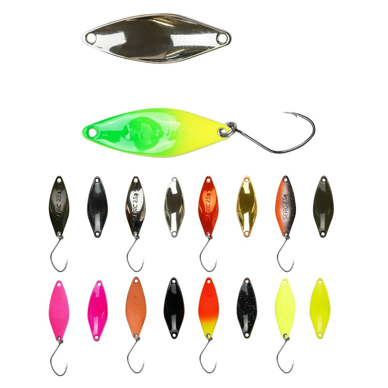 SPRO Trout Master Serc Spoon Forelle Blinker 1,6g 2,g Forellenspoon Köder Angeln