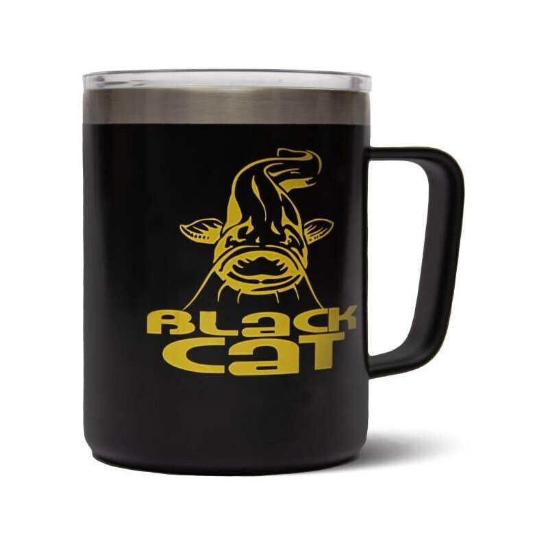Black Cat Thermotasse Mug Stainless Steel Tasse Angeltasse Kaffeebecher Black Cat Thermotasse Mug Stainless Steel Tasse Angeltasse Kaffeebecher