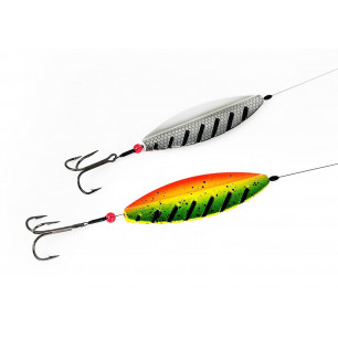 Spro Inline XL Spinner 25g Hecht Drilling Vorfach 80mm Zander