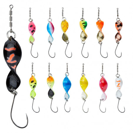 Balzer Shooter Spoon 2,5g 3,5g 6g UV-Aktiv Forellen Spinner Köder Trout Blinker