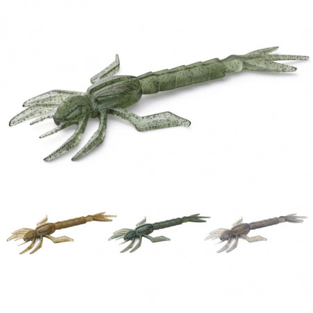 NAYS DRGN 35 8,9cm Larvenimitat Finesse Rig TPE Drop Shot Larve Köder Shrimp