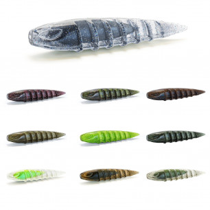 Nays ND 25 30 35 7,6cm 10 Farben Shrimp Ned Rig TPE Hecht Barsch Zander