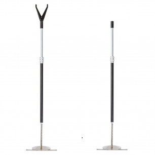 Balzer Steg Rutenhalter Teleskop Bank Stick Rutenständer Halter Speer