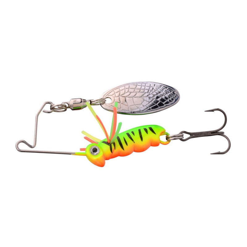 Spro Larva S-Bait Spinnerbait 3,5cm 5g Larve Drilling Gamakatsu Barsch Forelle