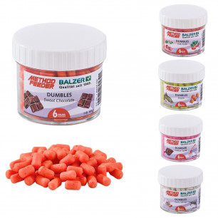 Balzer Method Feeder Dumbells 6mm 10mm Garlic Shrimp 60g Feeder Angeln Dumbbells