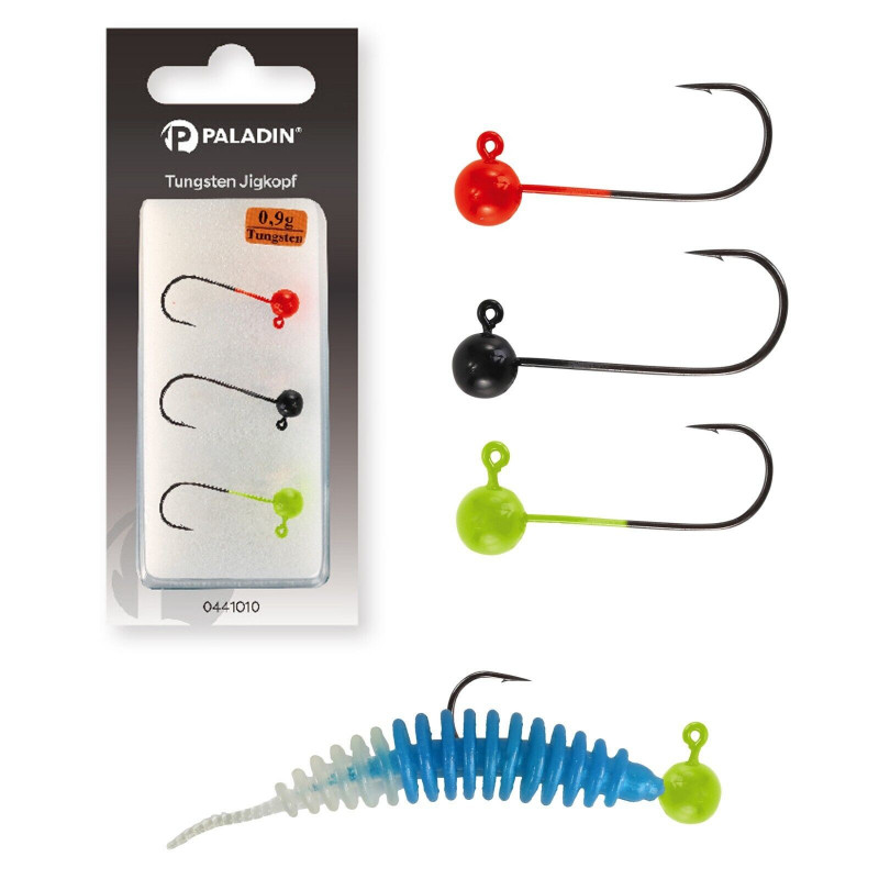 Paladin Tungsten Jigkopf Farbig Micro Forelle Perle Jig Forellenhaken Libra Fluo