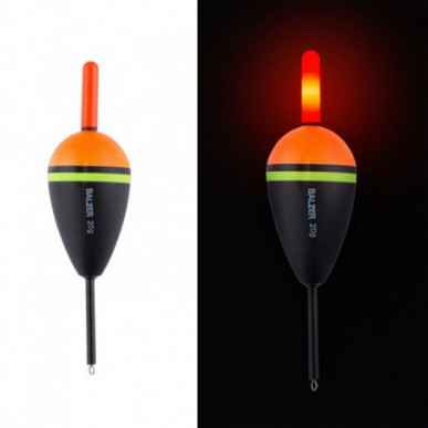 Balzer Elektro Hechtpose Deadbait Pike Hecht 10g 15g 20g 25g 30g inkl. Batterie