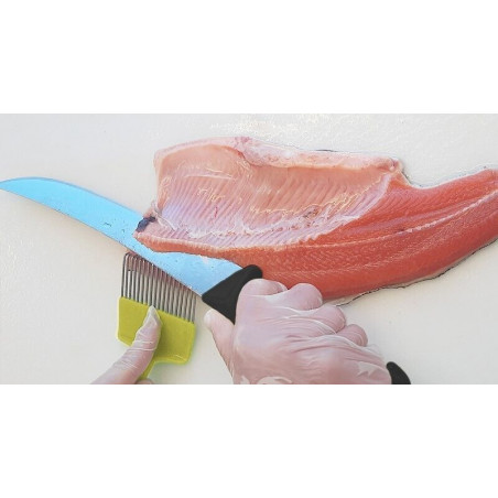 Balzer Filetierkamm Imkergabel Filetieren Fisch Filetiergabel Gräten entfernen