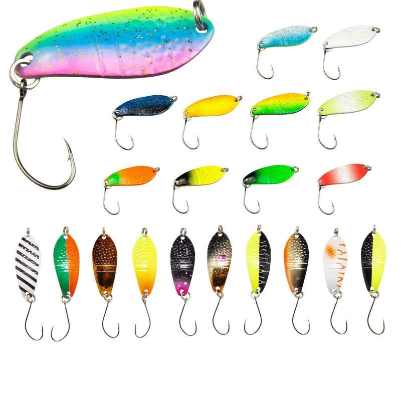 FTM Spoon Dragon 2,5g Blinker Forellenköder UL Trout Forellen Angeln Köder