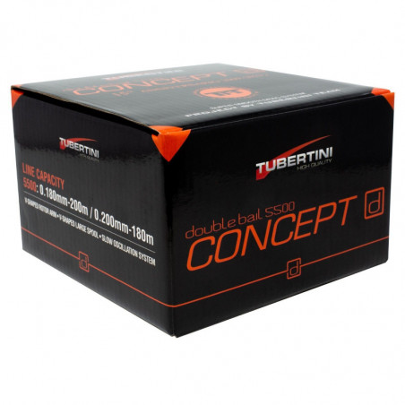 FTM Tubertini Concept D Anniversario Orange Stationärrolle Angelrolle 3500